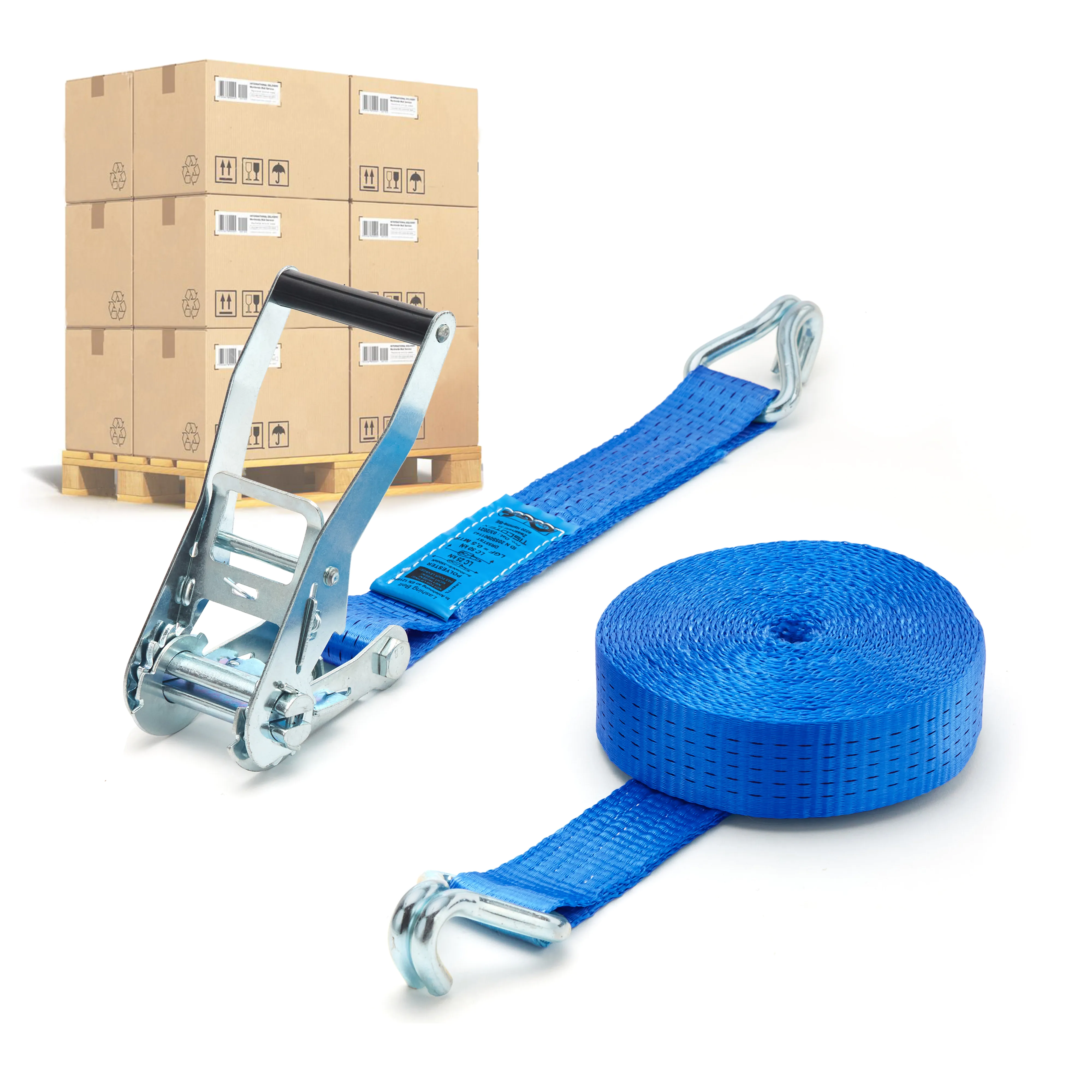 Spanbanden per pallet Spanbanden per pallet