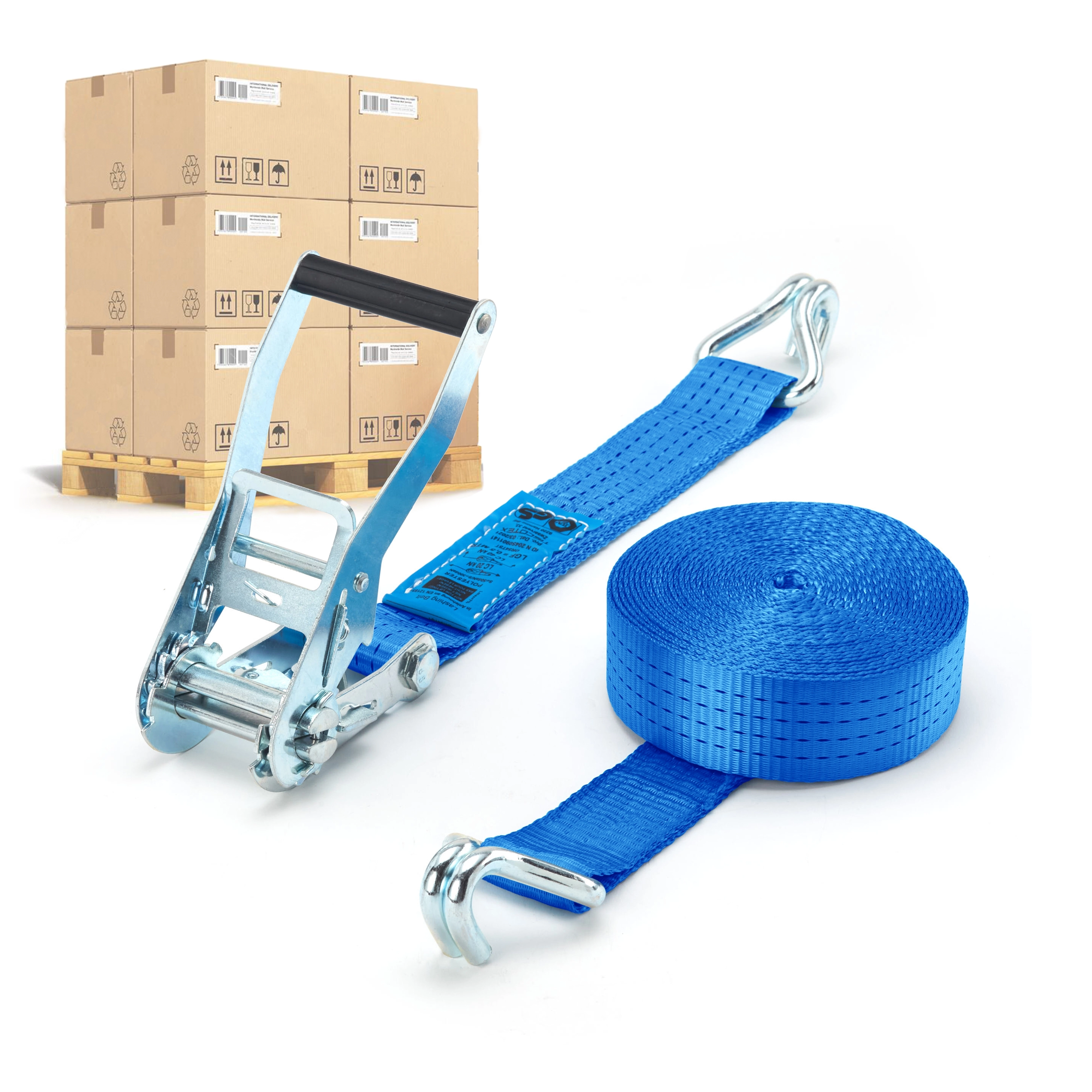 Alle spanbanden per pallet Alle spanbanden per pallet