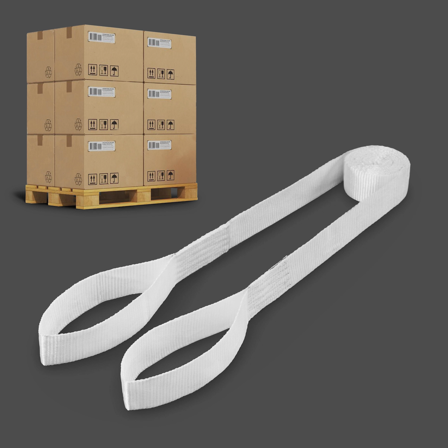 One way slings per pallet One way slings per pallet