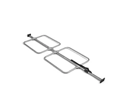 Alle rails, cargobars/-planken Cargobar 2350mm - 2720mm (Staal) + 2 afneembare opzetramen