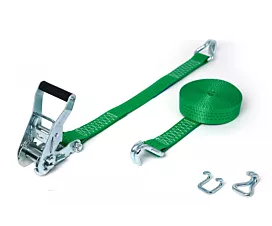 Alle spanbanden op maat Spanband - 2,5T - 35mm - 2-delig - Spits-/klauwhaken - Gepersonaliseerd