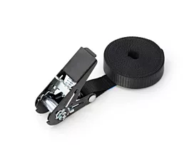 Jusque 1,5T - Sans fin Sangle d’arrimage - 150kg - 20mm - En une pièce  - Tendeur à cliquet Mini - Noir