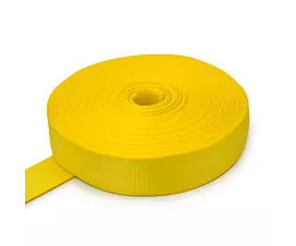 Alle band op rol - Polyester Polyester band - 75mm - 15000kg - Geel