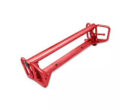 Wielblokkeringen Wielblokkering voor autotransport - Rood - 520x115mm