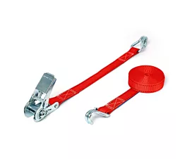 Toutes les sangles 25mm Sangle d’arrimage  - 800kg - 25mm - en 2 pièces - Crochets doigts serrés - Personnalisée