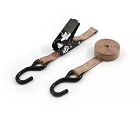 Alle spanbanden 25mm Spanband - 700kg - 25mm - 2-delig - Zwarte ratel - S-haken - Gepersonaliseerd