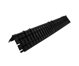 Alle hoekbeschermers Hoekbeschermer Connect - Combineerbaar - 1200 x 180 x 180mm - Zwart