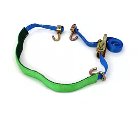 Alle autosjorbanden & toebehoren Autospanband -  35mm - 3T - 3,2m+0,3m - Draaihaken(2) + losse vingerhaak(1) + hoes