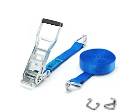 Toutes les sangles 50mm Sangle d’arrimage - ERGO 5T - 50mm - En 2 pièces - Crochets au choix - Personnalisée