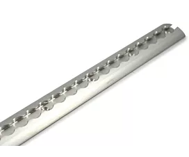 Tout - Rails, barres, poutres Rail d’arrimage Airline / L-track - 2,54m - Demi-rond - Aluminium - Standard Tout - Rails, barres, poutres Rail d’arrimage Airline / L-track - 2,54m - Demi-rond - Aluminium - Standard