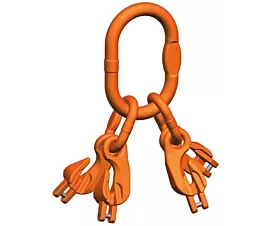 Tout   Kit anneau raccourcisseurs chape G10 - pour chaîne 4 brins